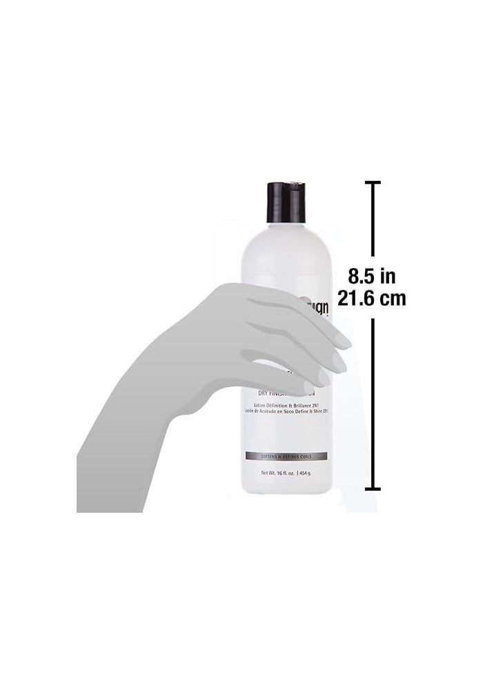 Design Essentials Define & Shine 2-N-1 Dry Finishing Lotion - 16 Ounce - Image 4